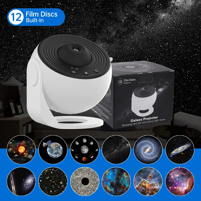 Galaxy Projector – Traga o universo para dentro do seu quarto