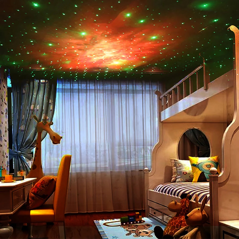 Luminária Projetora Astronauta – A Galáxia Dentro do Seu Quarto