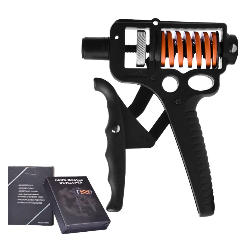 Transforme sua Força com o 5-165Kg Adjustable Heavy Hand Grip Exercise Strengthener