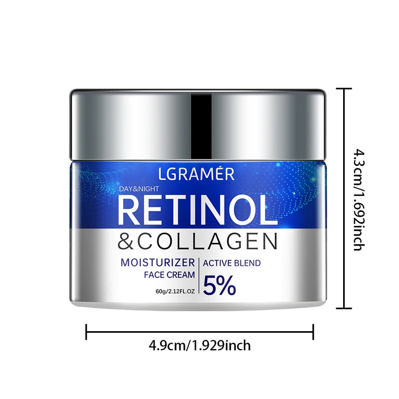 Creme Anti-Idade com Retinol – Redução de Rugas, Firmamento e Clareamento de Pele