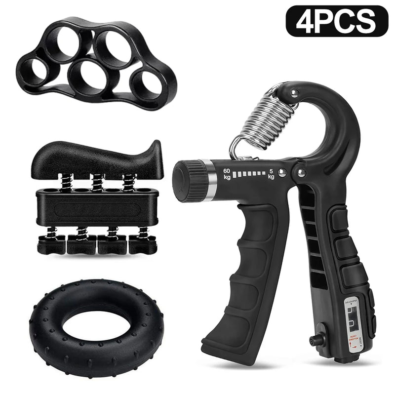 Transforme sua força manual com o 5-60Kg Adjustable Heavy Hand Gripper