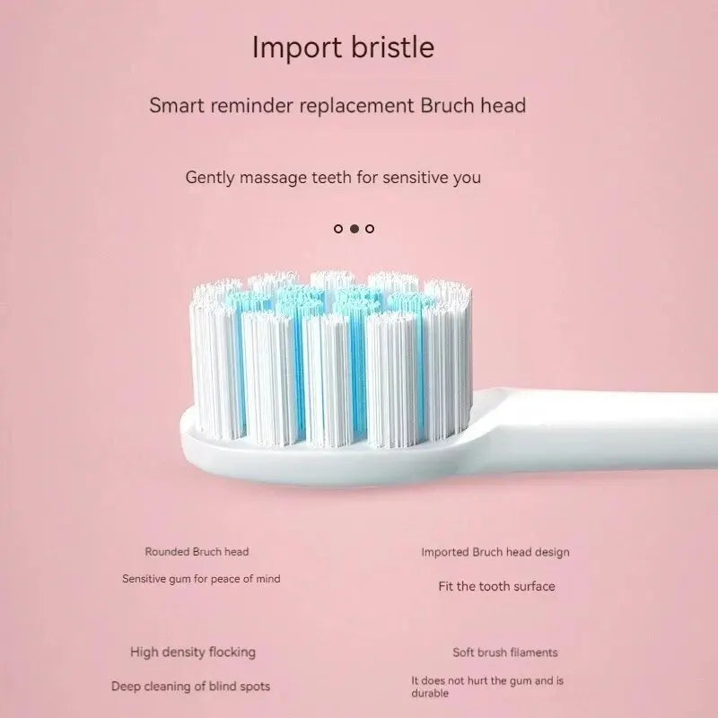 Xiaomi New Electric Ultrasonic Toothbrush 6 Mode Home Soft Hair USB Charging Waterproof Adult Tooth Cleaner Automatic Couple Set