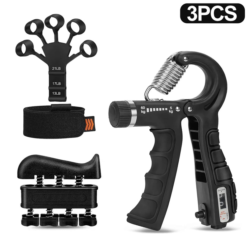 Transforme sua força manual com o 5-60Kg Adjustable Heavy Hand Gripper