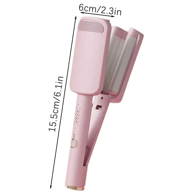 32mm Electric Curling Iron,Automatic Lambswool Curling Tool,Long Lasting French Styling Deep Waver Curling Iron For Women Female