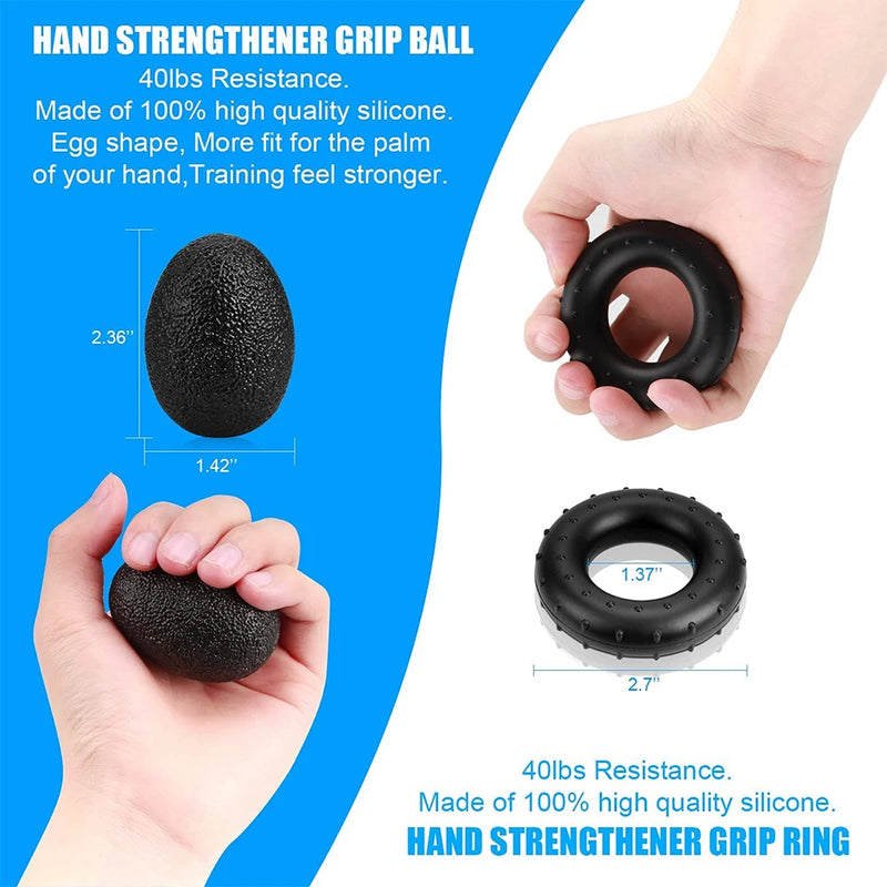 Transforme sua força manual com o 5-60Kg Adjustable Heavy Hand Gripper