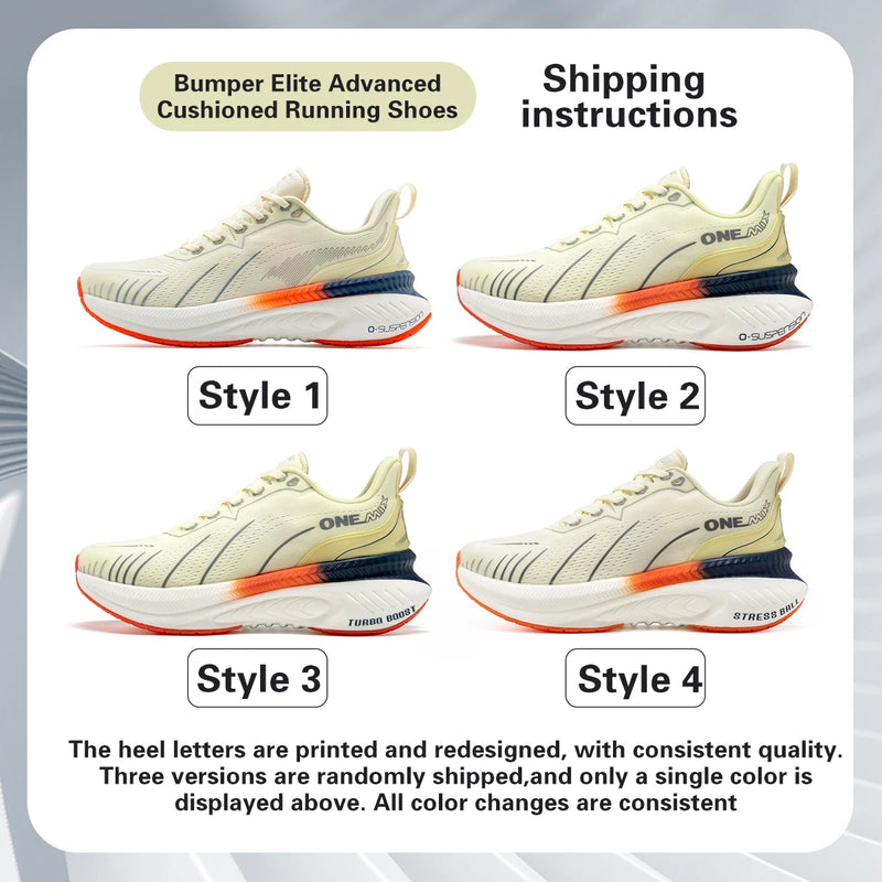 Desempenho e Conforto para Runners Pesados: ONEMIX New Cushioning Running Shoes
