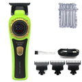 Kemei KM-999 Professional Hair Salon Electric Hair Trimmer Oil Head Push LCD Digital Display Hair Clipper Men's Barber Machine