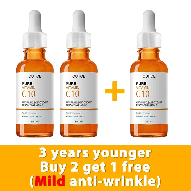 Sérum Facial com Vitamina C – Antissinais, Iluminador e Rejuvenescedor