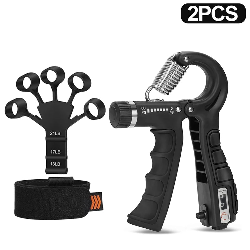 Transforme sua força manual com o 5-60Kg Adjustable Heavy Hand Gripper