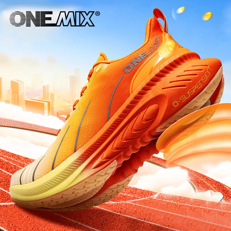 Desempenho e Conforto para Runners Pesados: ONEMIX New Cushioning Running Shoes
