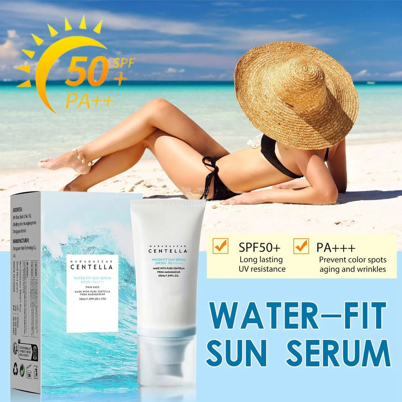 Protetor Solar Facial 50+ Centella – Proteção, Hidratação e Clareamento em Um Só Produto