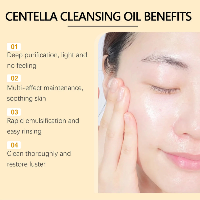 EELHOE Centella Cleansing Oil – Limpeza Suave e Profunda para uma Pele Saudável