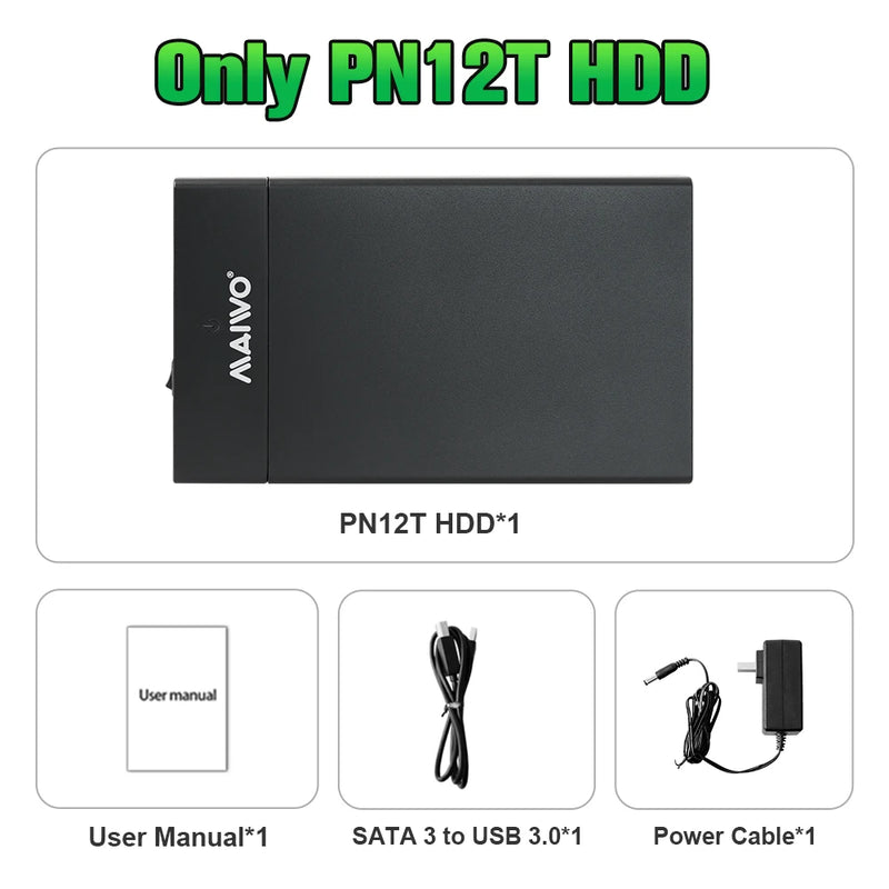 Playnite System Portable 12TB Gaming HDD Plug & Play Game Console 390+ AAA PC Games for PS4/PS3/PS2/Switch/WiiU/MAME for Wins PC