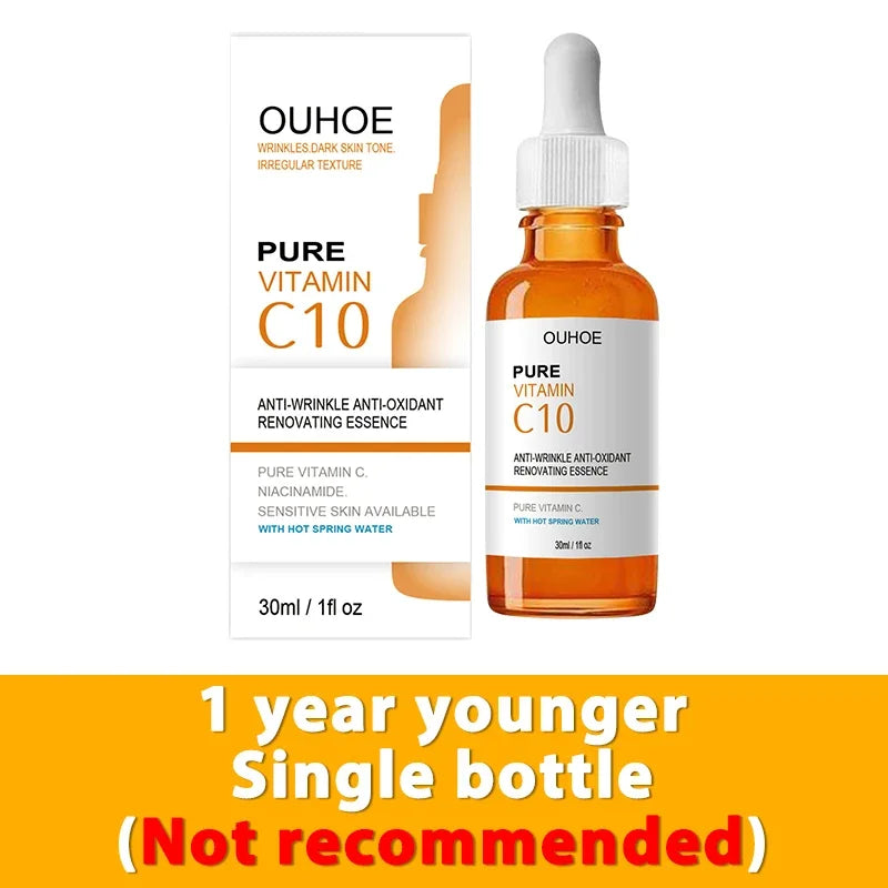 Sérum Facial com Vitamina C – Antissinais, Iluminador e Rejuvenescedor