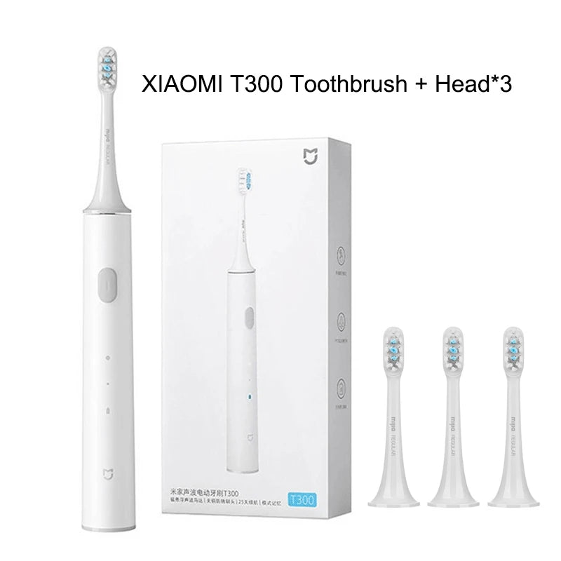 Escova de Dentes Elétrica Xiaomi MIJIA T300 – Tecnologia Sônica para um Sorriso Impecável