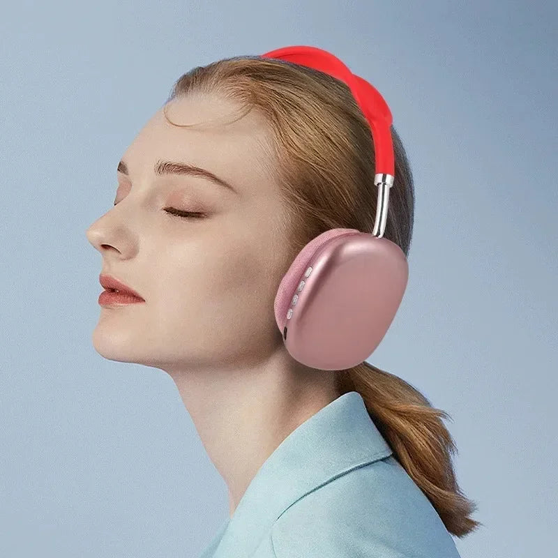 Bluetooth 5.0 Headphone Wireless Headset With Mic Noise Cancelling Headsets Stereo Sound Earphone Sports Gaming Headphones
